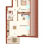 Kleine Fichte Mit Balkon 아파트
