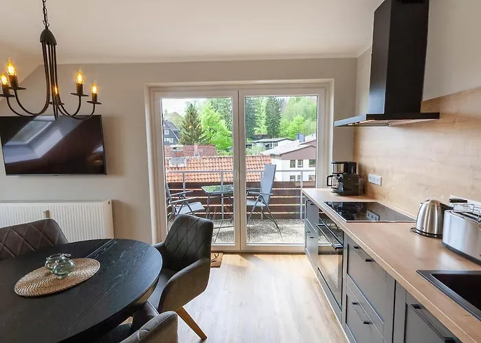 Apartment Kleine Fichte Mit Balkon